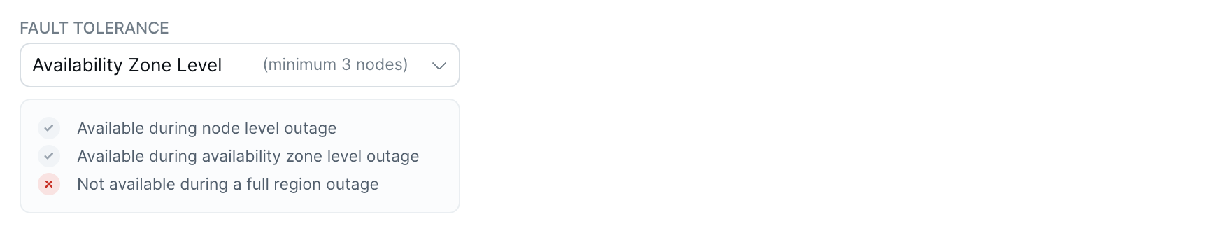 Add Cluster Wizard - Fault tolerance Add Cluster Wizard - Fault tolerance